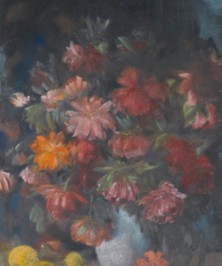 Н.Н. Сапунов. Картина «Пионы». 1907 г. Продана на Sotheby`s.