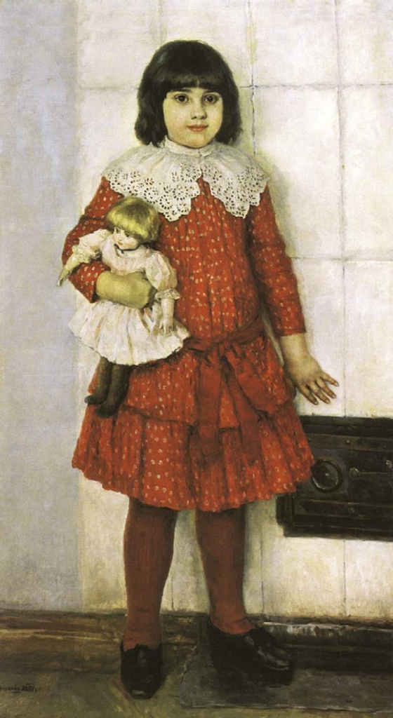 Портрет О.В. Суриковой. В.И. Суриков. 1888 г.