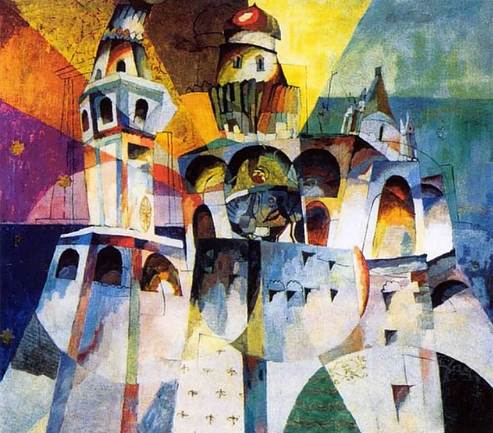 А.В. Лентулов. Картина «Звон». 1915 г.