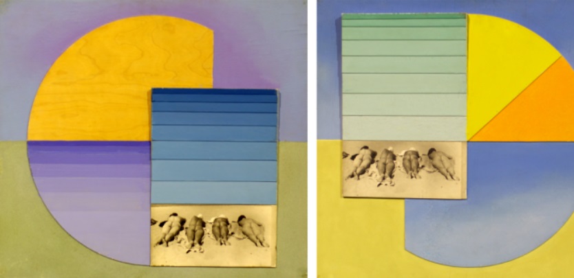 В.Д. Ермилов. «На пляже. Утро. Вечер». 1936 г