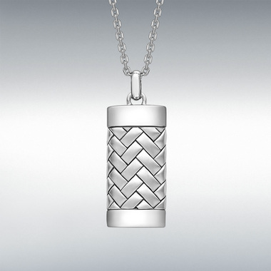 Кулон и кольцо серии Herringbone