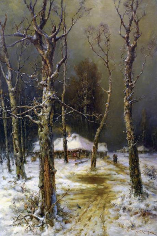 Ю.Ю. Клевер и студия. «Зима в России». 1921 г.