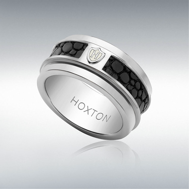 Кольцо и браслет серии Black