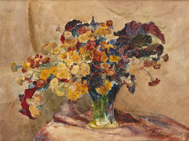 Без названия. 1916. Акварель, графит, бумага. Музей изобразительных искусств Нассау Каунти.