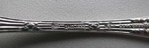 Клейма на серебряной ложке из Испании