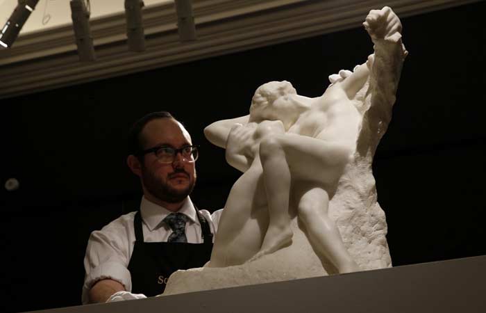 Скульптура «Вечная весна» на аукционе Sotherby's. Май 2016 года