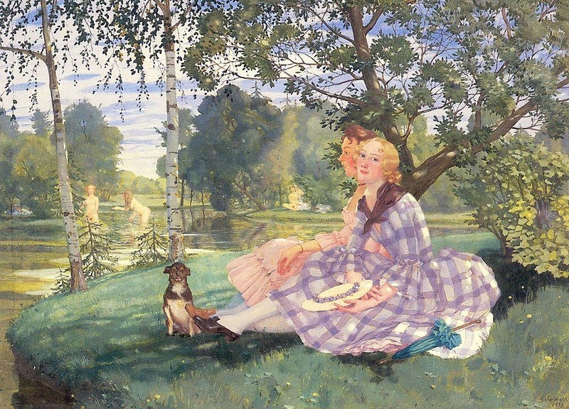 К.А. Сомов. «Лето». 1919 г.