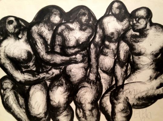 Е.И. Чубаров. «Композиция №1». 1981 г.