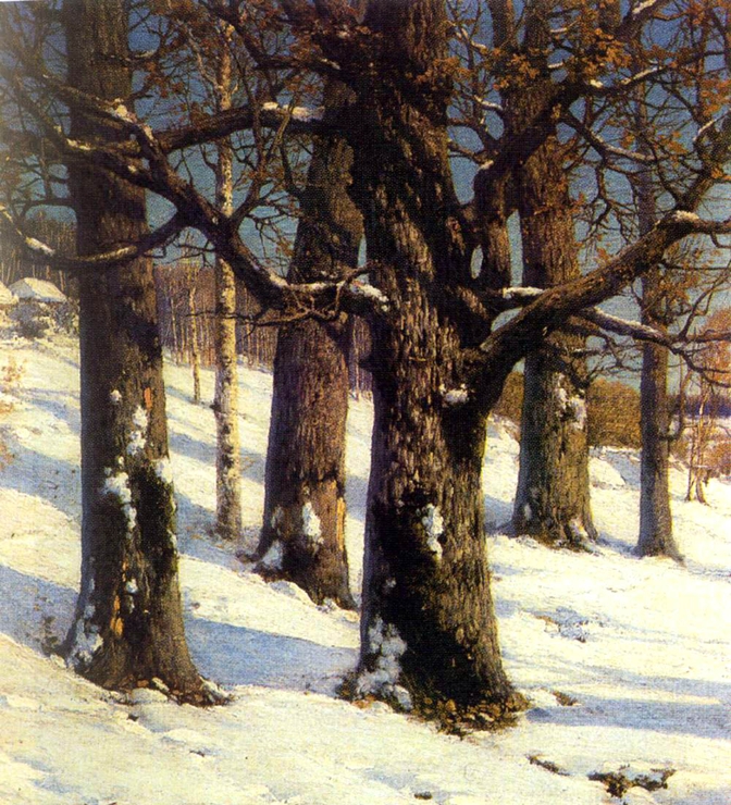 К.Я. Крыжицкий. «Дубы». 1884 г.