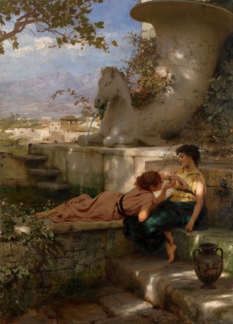 Г.И. Семирадский. «Новый браслет». 1883 г.