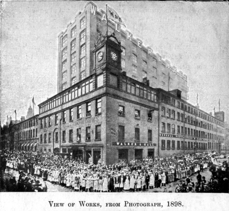 Заводское здание Walker & Hall 