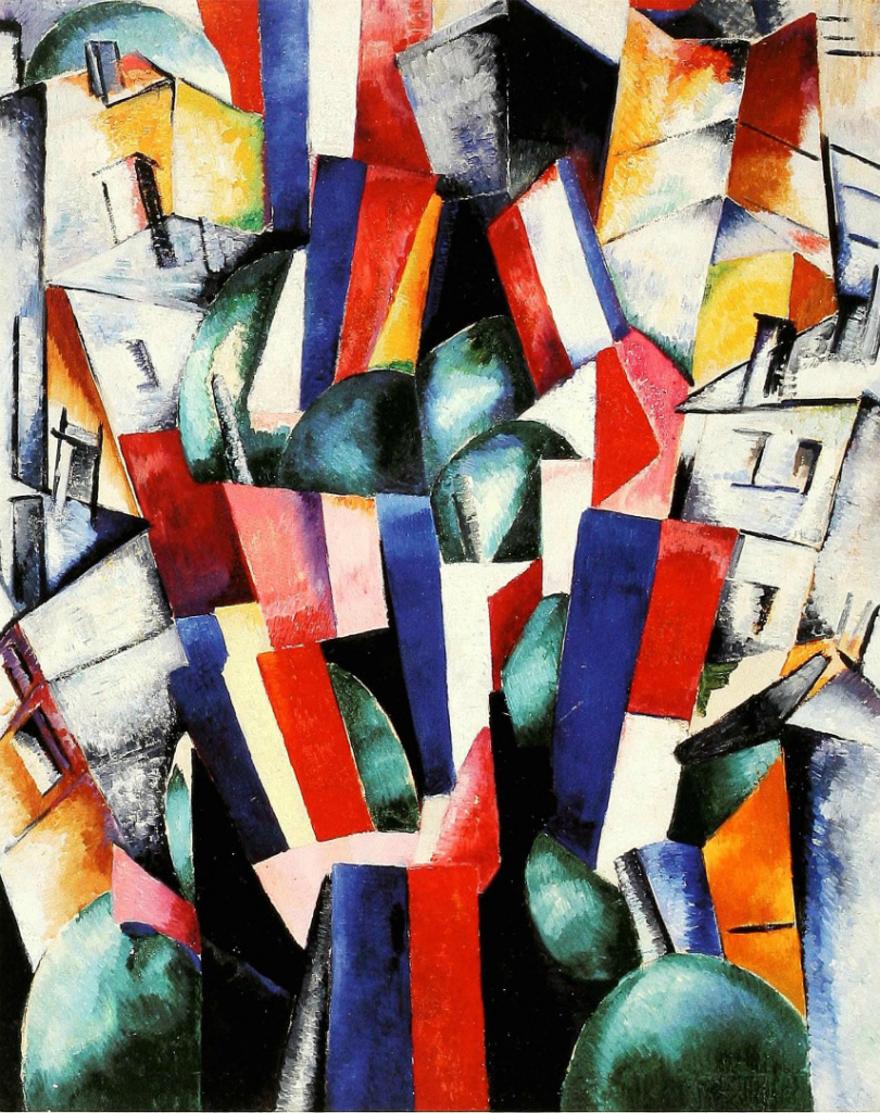 А.А. Экстер. «Город». 1913 г.