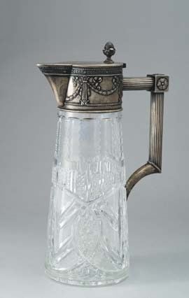 Кувшин. Серебро. «Ф.А.ЛОРIЕ», Москва