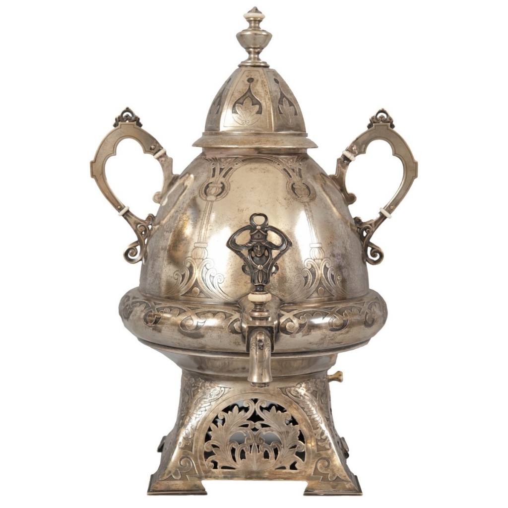 Самовар 1899-1908 гг в стиле модерн
