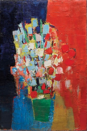 Никола де Сталь. «Цветы». 1952 г.