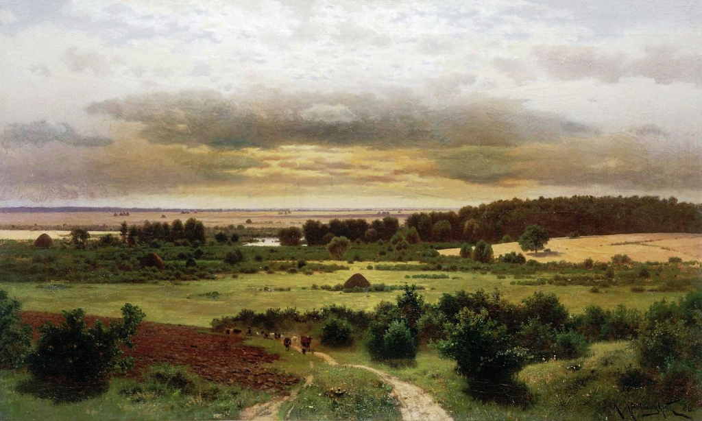 К.Я. Крыжицкий. «Лесные дали». 1886 г.