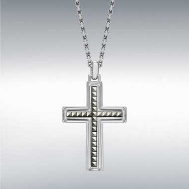 Крест и браслет серии Pyramid