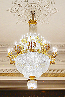 Люстра из золоченой бронзы. Фабрика «Адольф Моран». 1889 г. 