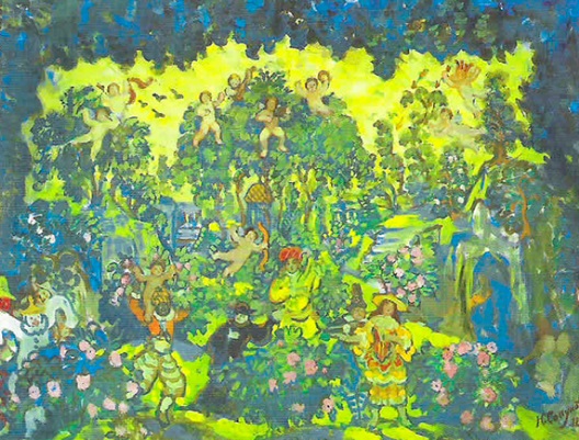 Н.Н. Сапунов. «Весна. Маскарад». 1912 г.