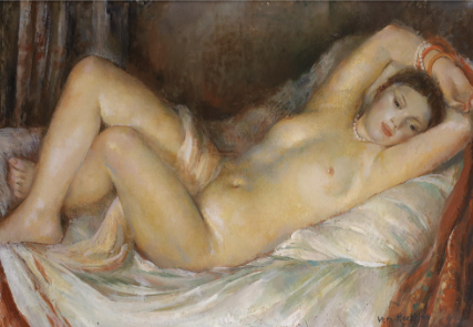 В.Н. Рохлина. «Лежащая обнаженная».