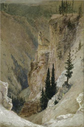 Yellowstone Canyon. 1917
