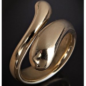 Золотое кольцо «Слеза»