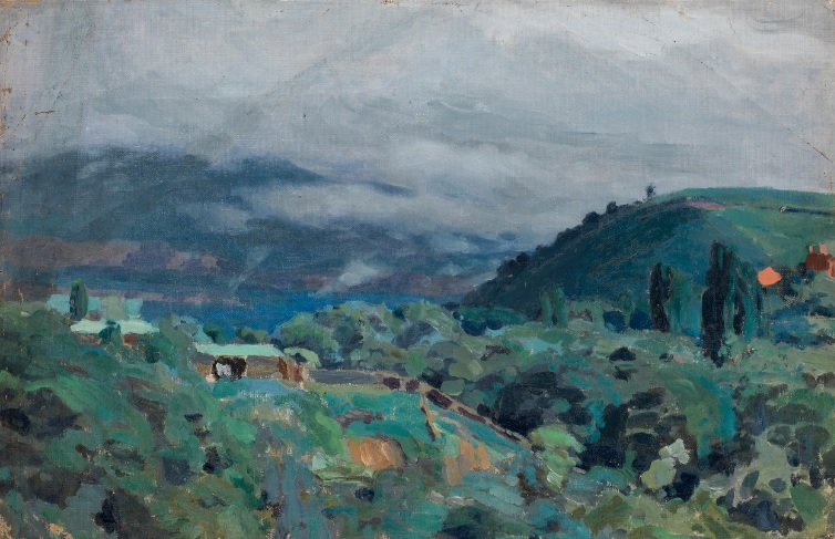 В.Э. Борисов-Мусатов. «Кавказские горы». После 1895 г.