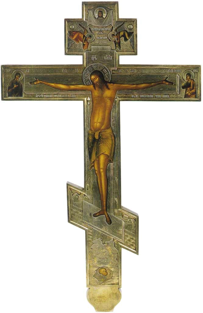 Оклад запрестольного креста