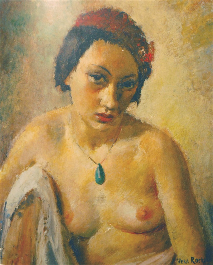 В.Н. Рохлина. «Обнаженная в красном берете».