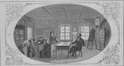 Класс в школе при фабрике Постникова