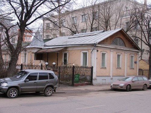 Нынче снесенная часть усадьбы Немировых-Колодкиных