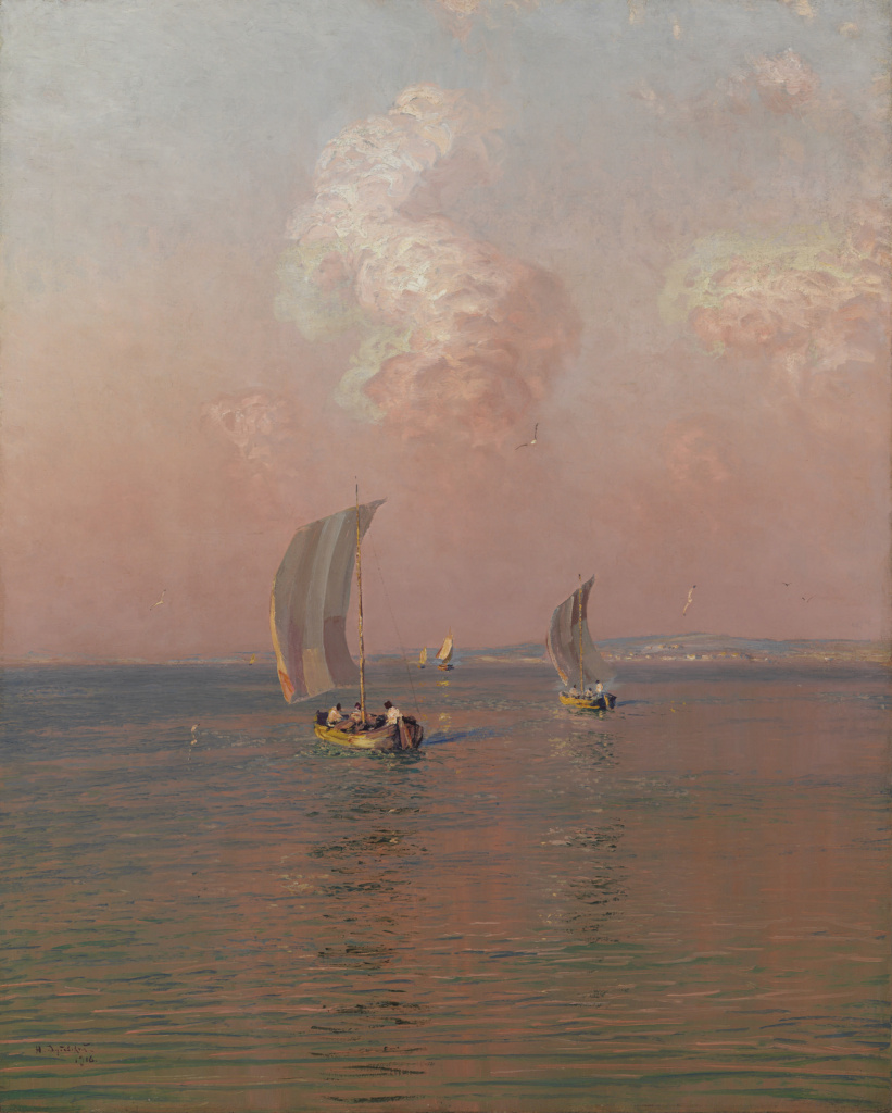 Н.Н. Дубовской. «Вечереет». 1916 г.