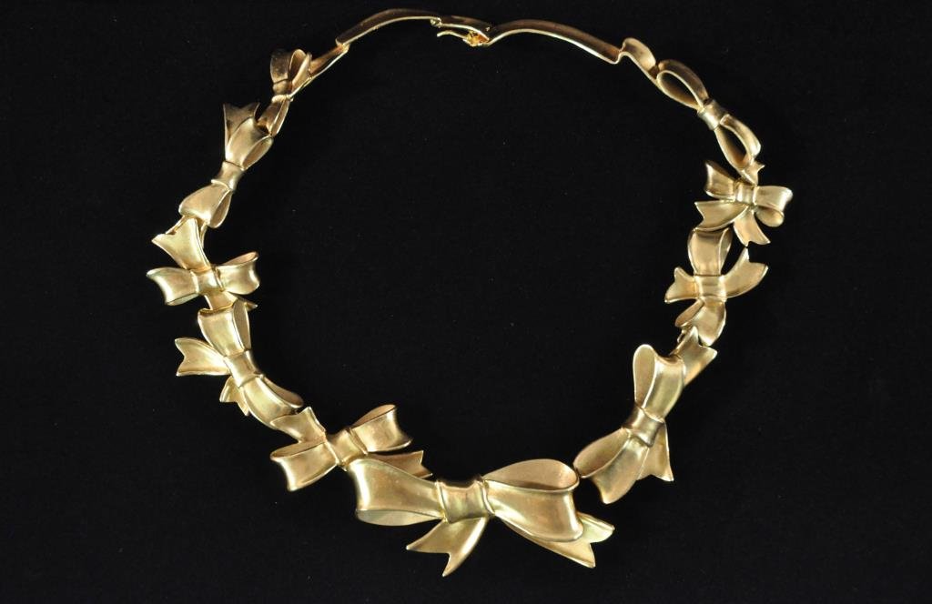 Золотое ожерелье «Банты» 1984 г. 