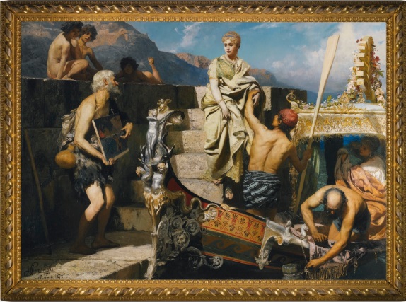 Г.И. Семирадский. «Потерпевший кораблекрушение (Римский нищий)». 1878 г.