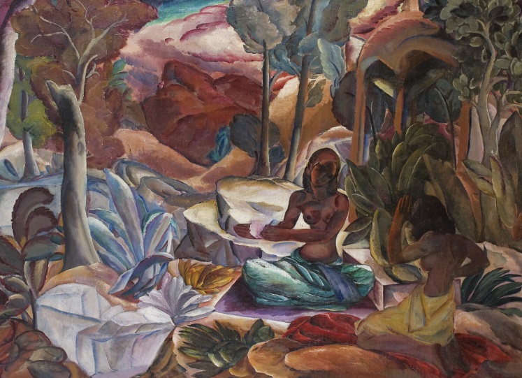 А.И. Кравченко. «Индийская сказка». Около 1920 г.