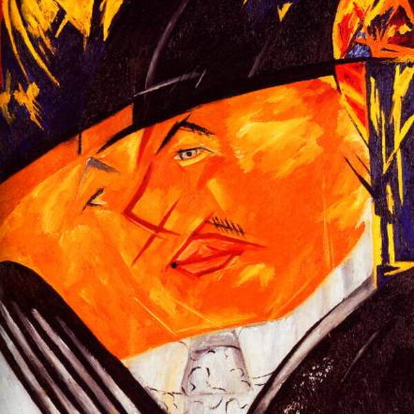 Н. Гончарова. «Портрет Ларионова». 1913 г.