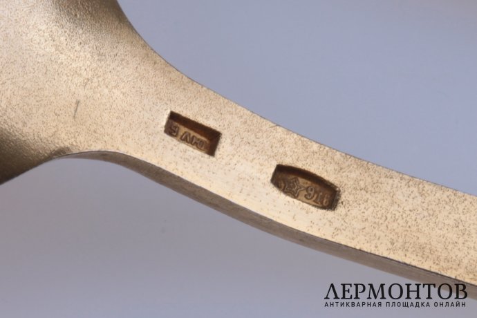 Клейма на серебре пробы 916