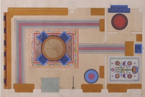 В.Д. Ермилов. Проект первого павильона Украинской ССР на ВСХВ. 1939 г.