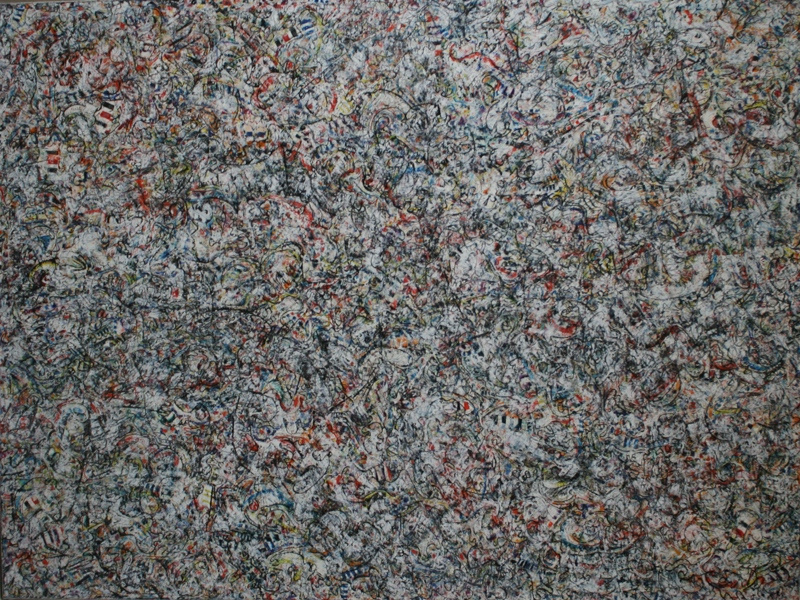 Е.И. Чубаров. Абстрактное полотно без названия. 1993 г.