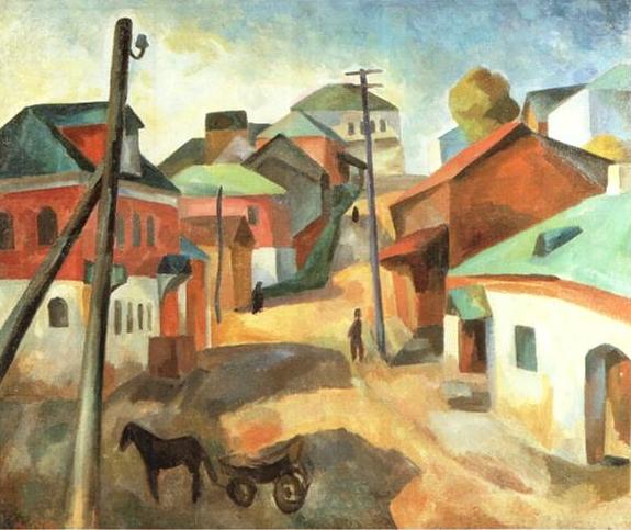 Р.Р. Фальк. «Старая Руза». 1913 г.