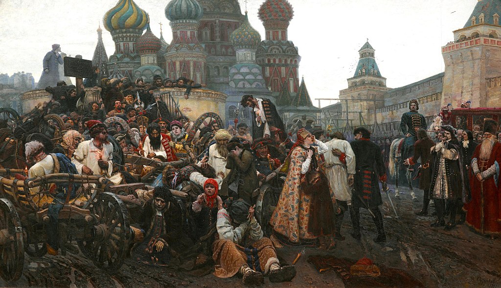 В.И. Суриков. «Утро стрелецкой казни». 1881 г.