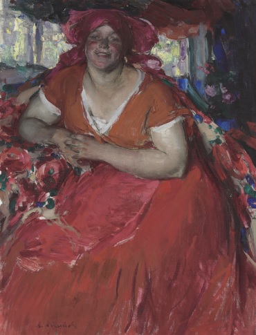 А.Е. Архипов. «Молодая крестьянка».