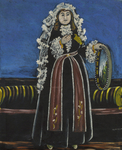 Н. Пиросмани. «Грузинка в лечаки».