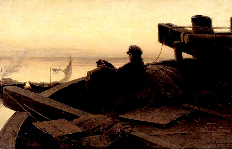 А.Е. Архипов. «На Волге». 1889 г.