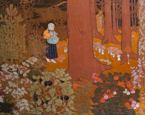 М.В. Якунчикова. Панно «Девочка и леший». 1900 г.