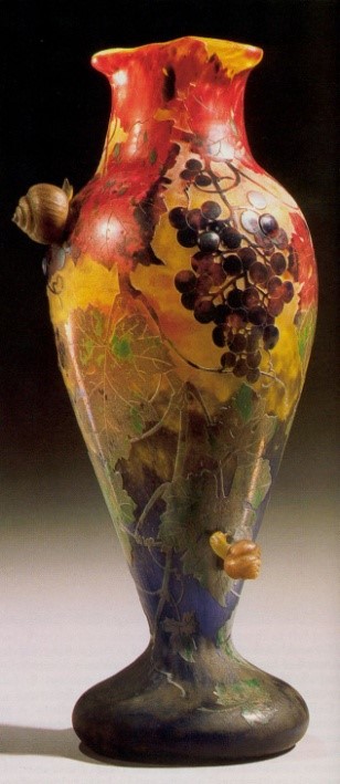 Ваза Виноград и улитки