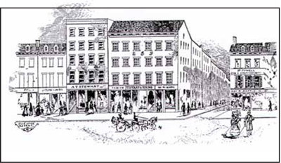 Tiffany & Young на 259 Broadway, Нью-Йорк, 1837 г.