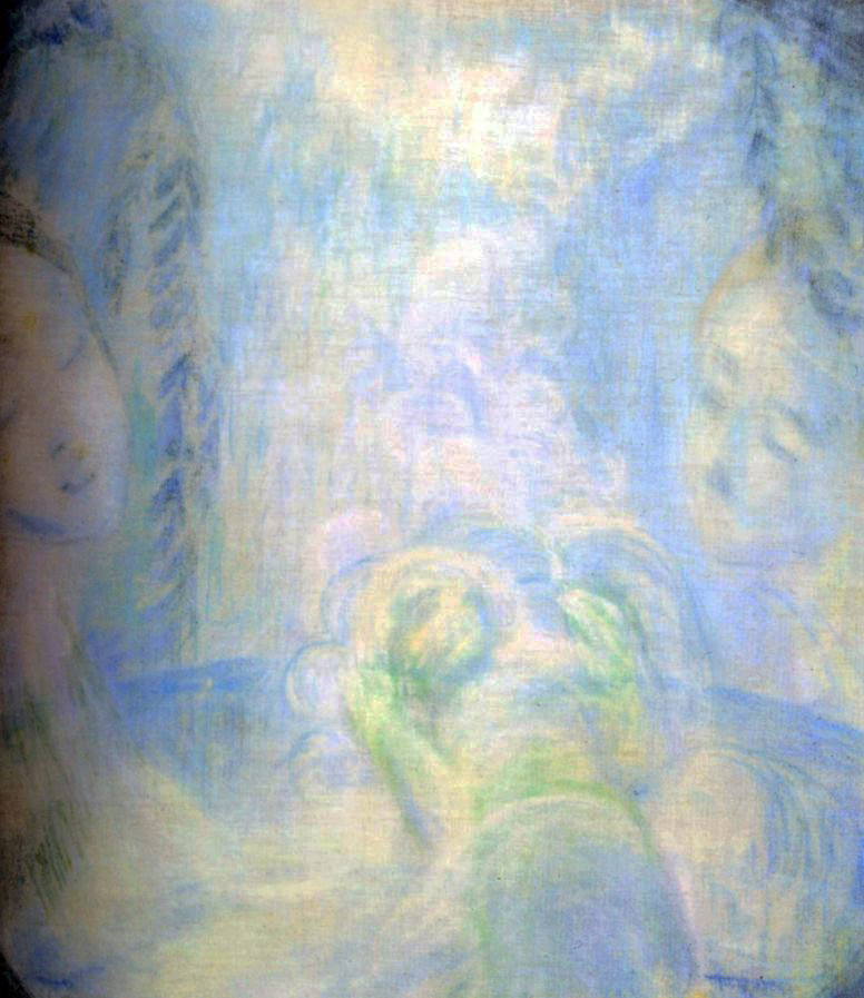 П. Кузнецов. Полотно «Рождение». 1906-1907 гг.