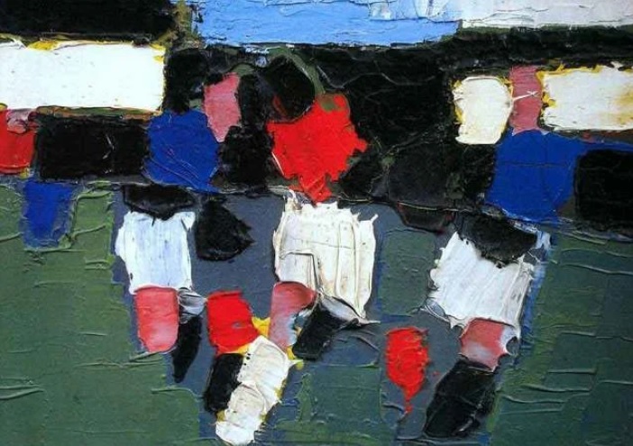 Никола де Сталь. «Футбольный матч».