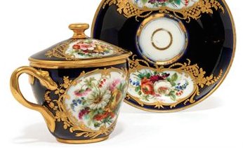 Антикварная посуда Кузнецова: оценка стоимости